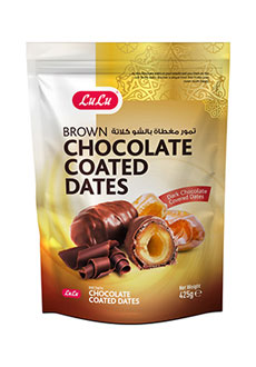 Brown Chocolate Coated Dates LuLu Brand