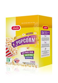 Duplex Natural Popcorn