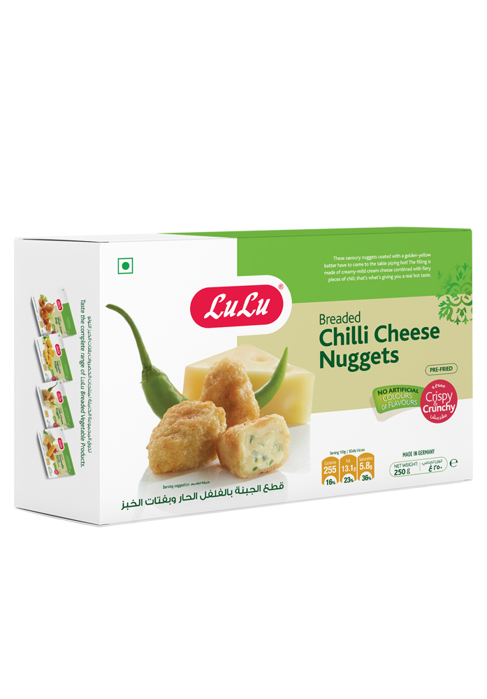 Breaded Chilli Cheese Nuggets