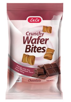 Crunchy Chocolate Wafer Bites