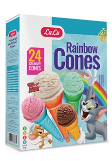 Rainbow Cones