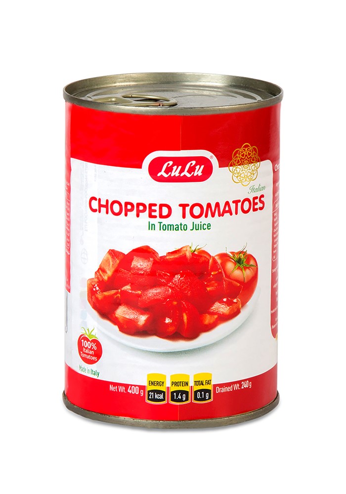 Chopped Tomatoes in Tomato Juice| LuLu Brand