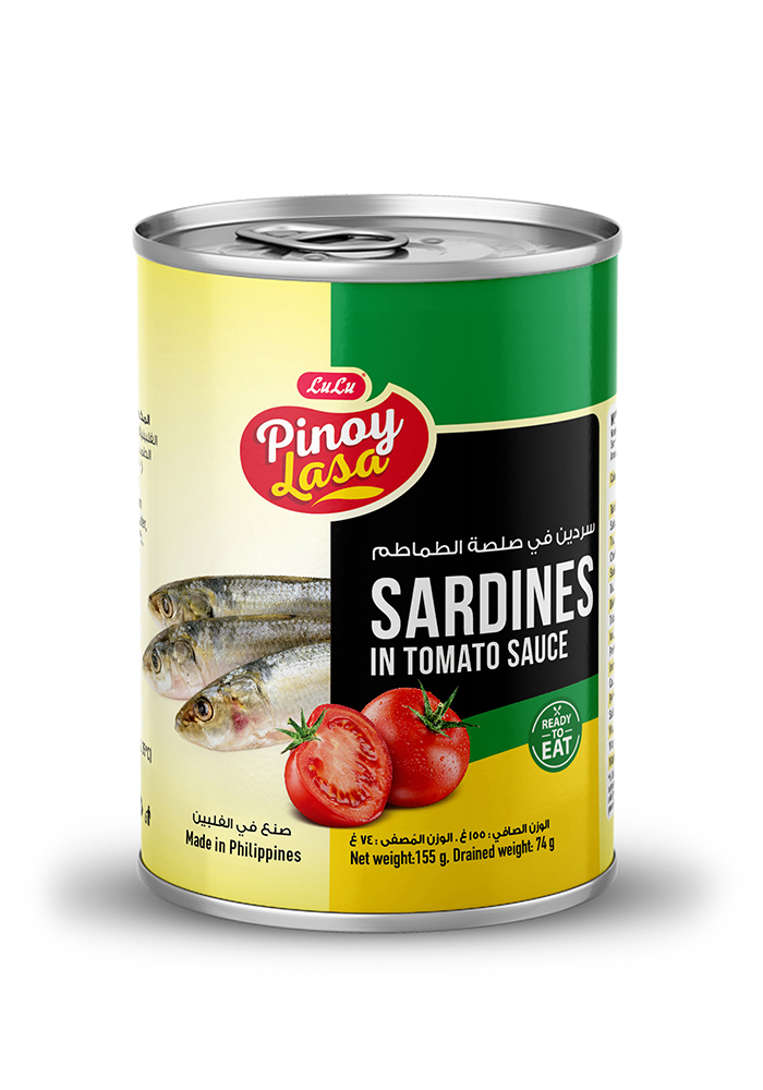 Pinoy Lasa Sardines in Tomato Sauce