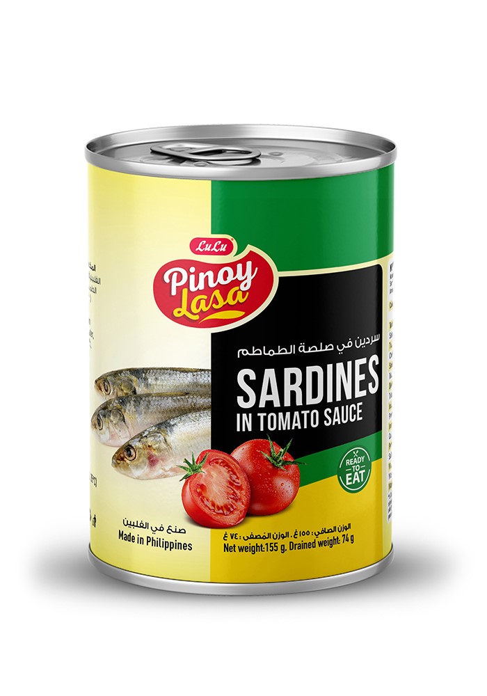 Pinoy Lasa Sardines in Tomato Sauce