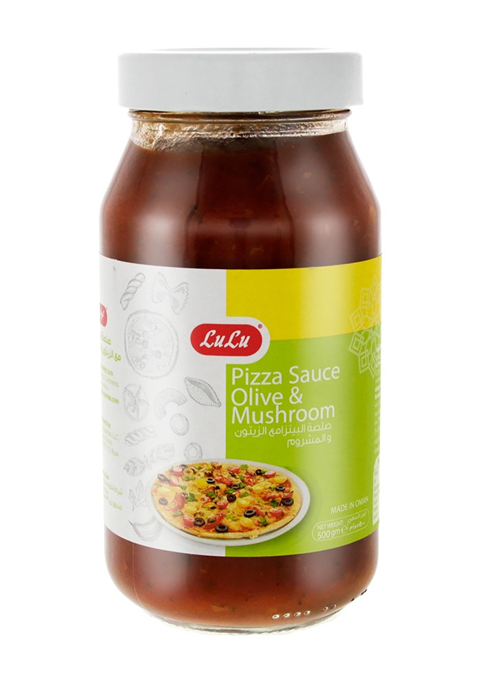 Pizza Sauce Olive And Mushroom