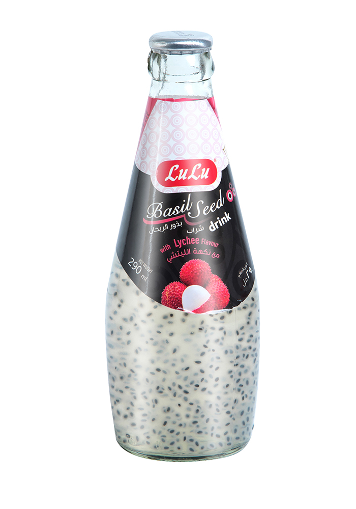 Basil Seed Drink Lychee LuLu Brand