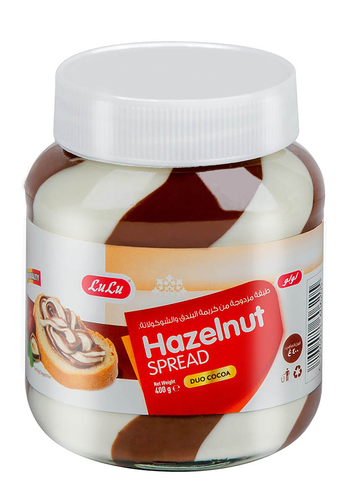Duo Cocoa Hazelnut Spread LuLu Brand