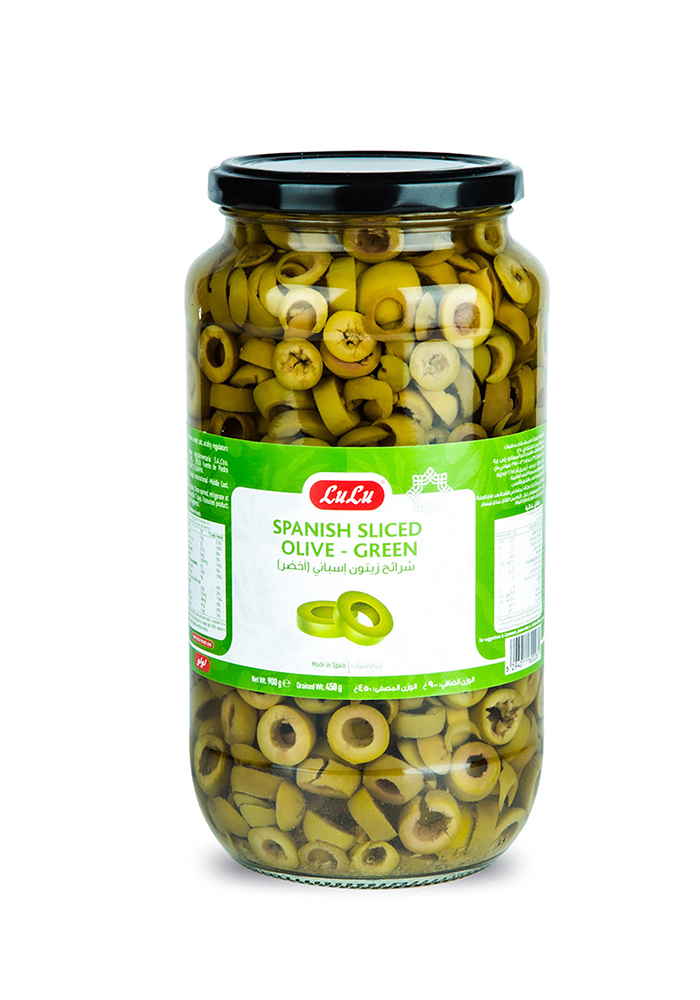 Spanish Green Olive Sliced
