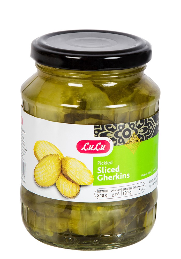 Sliced Gherkins Pickled
