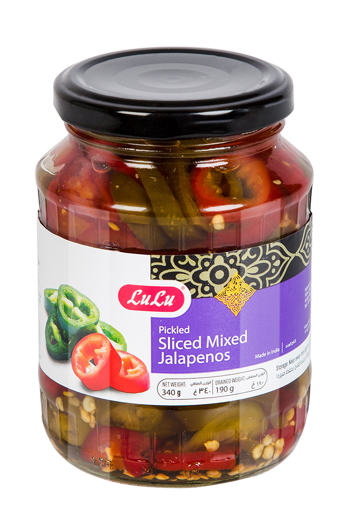 Sliced Mixed Jalapenos Pickled