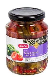 Sliced Mixed Jalapenos Pickled