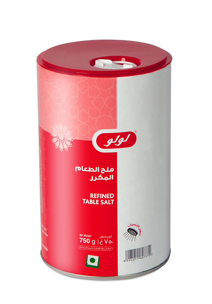 Refined Table Salt bottle 