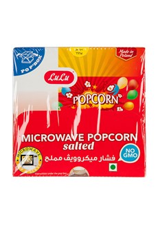 Microwave Popcorn With Salted