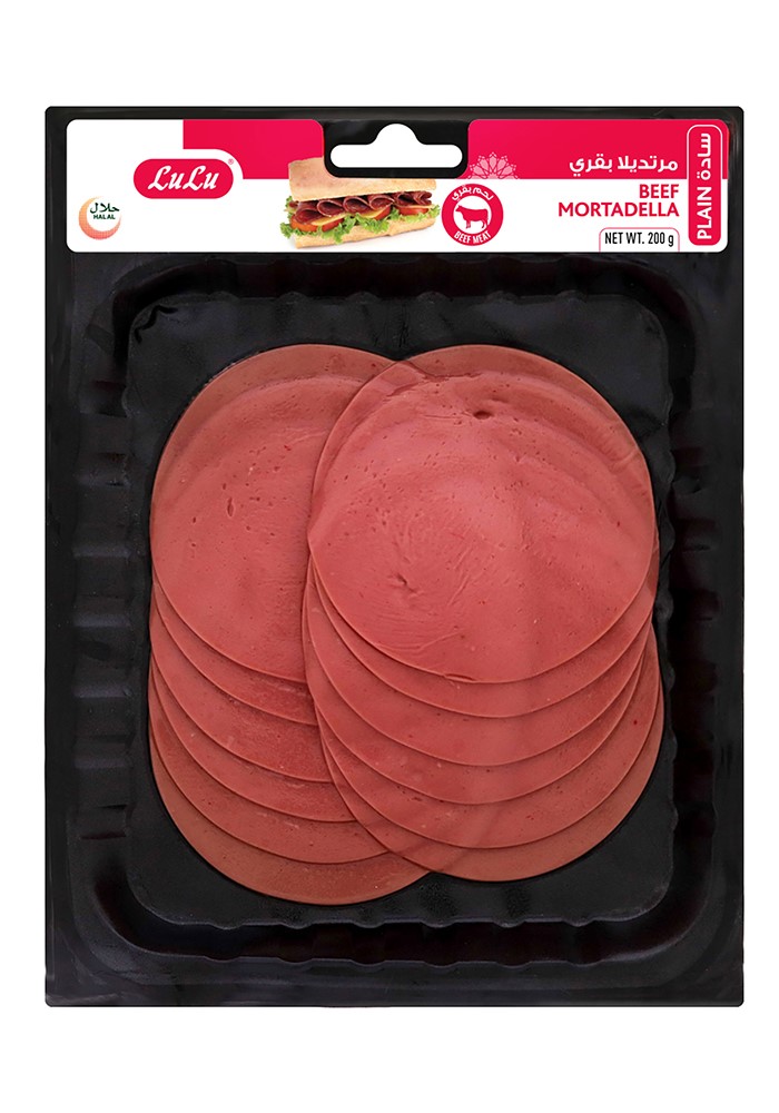 Beef Mortadella Plain