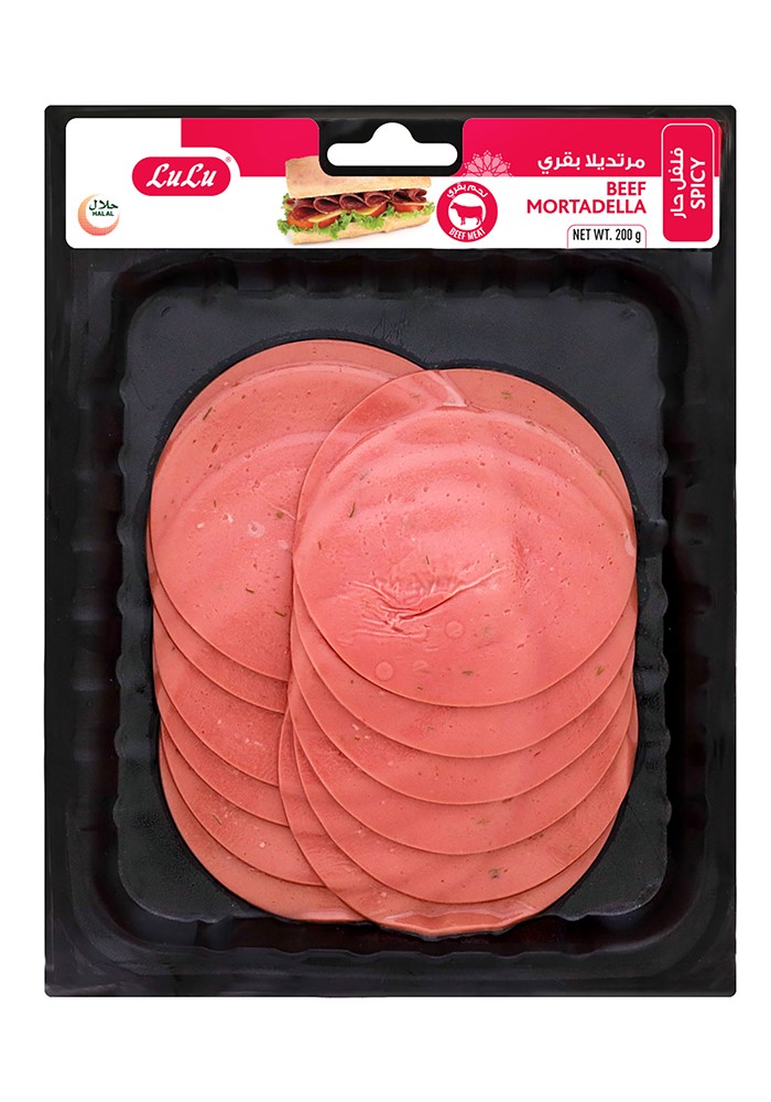 Beef Mortadella Spicy