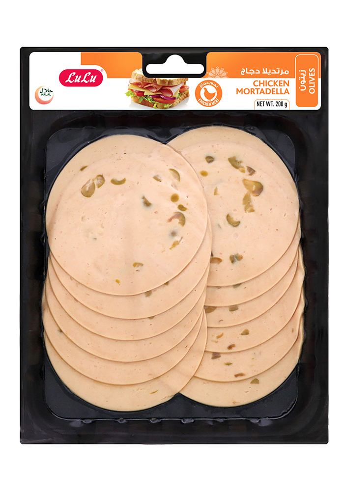 Chicken Mortadella With Olives
