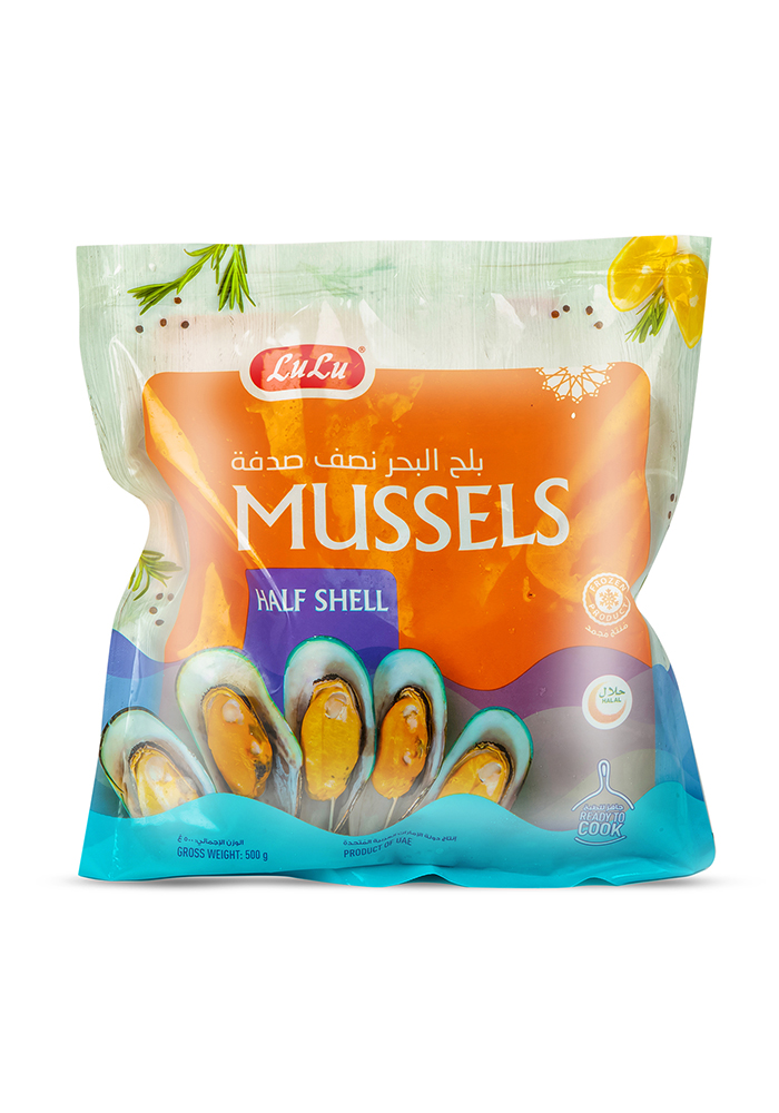 Frozen Mussel Half Shell
