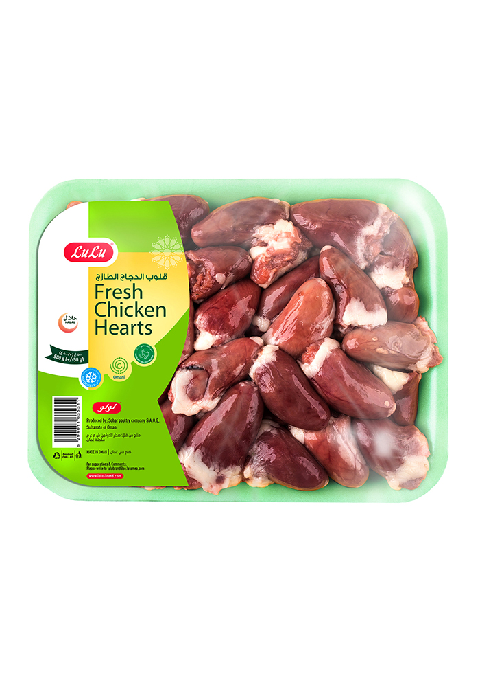 Fresh Chicken Hearts