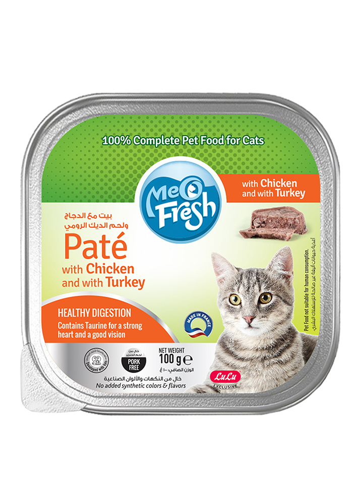 Meo Fresh Pate with Chicken & Turkey 100g