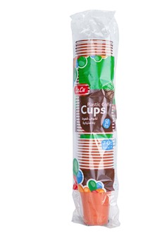 Plastic Coffee Cups 7oz 50pcs