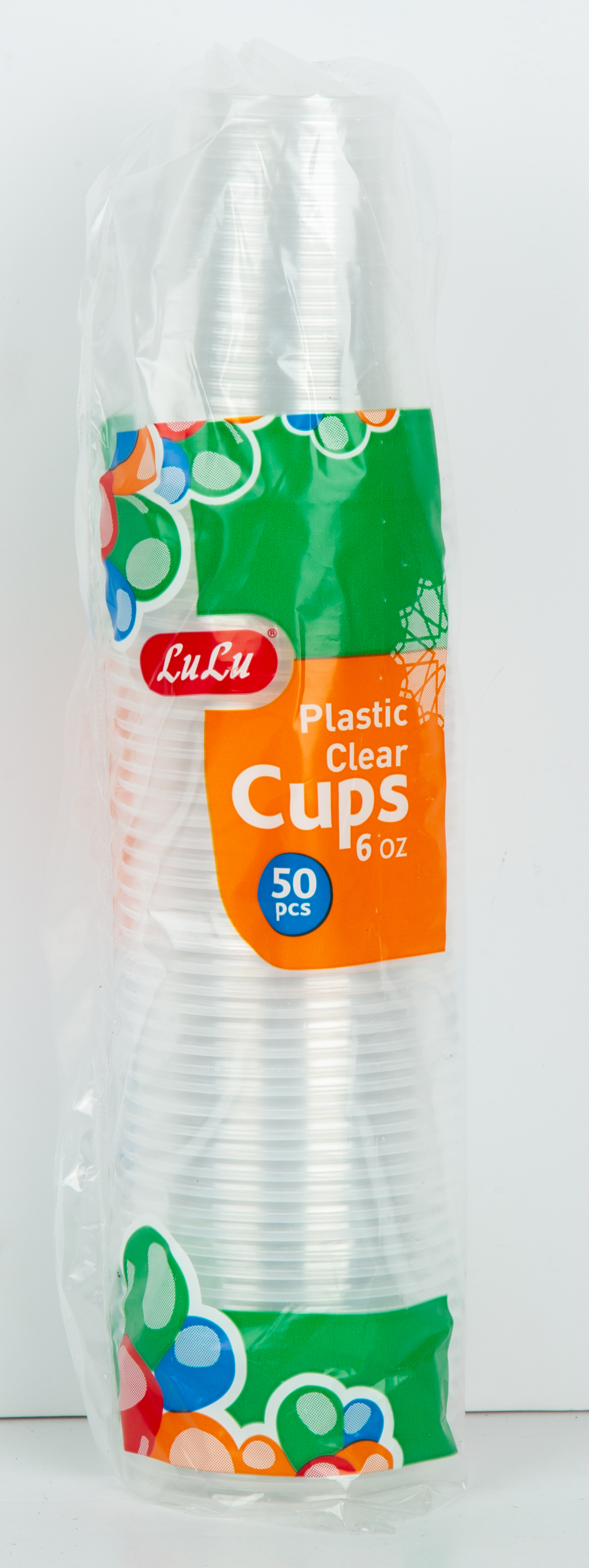 Plastic Clear Cups Size 6oz 50pcs