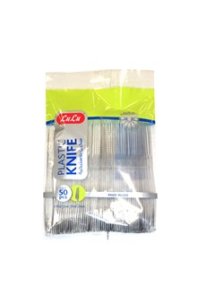Plastic Knife Clear 50pcs
