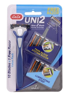 Uni2 Disposable 10 Blades + 1Razor