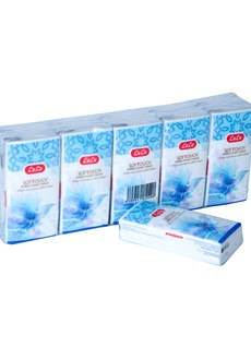 Softouch Facial Pocket Tissue 3ply 10s