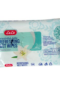 Refreshing Wet Wipes Oriental Lily