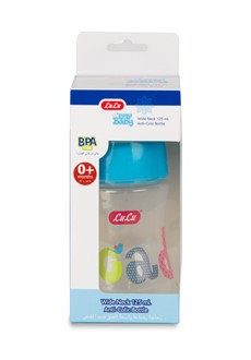 Baby Anti Colic Bottle Wide Neck 125ml Assorted Color