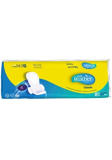 Feather Classic Sanitary Pads With Wings Normal