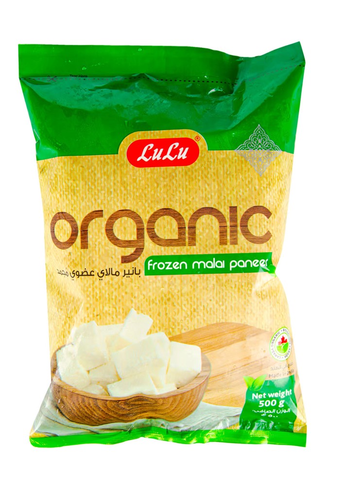 Frozen Organic Malai Paneer