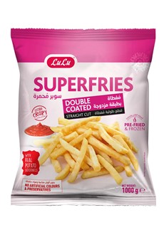 Superfries Double Cut Straight Cut