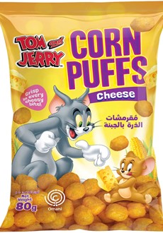 Tom & Jerry Corn Puffs Cheese