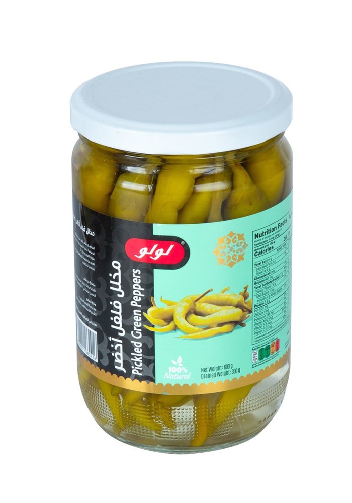 Pickled Green Peppers