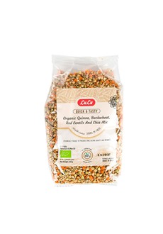 Organic Quinoa Buckwheat Red Lentils and Chia Mix