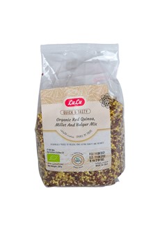 Organic Red Quinoa Millet And Bulgur Mix