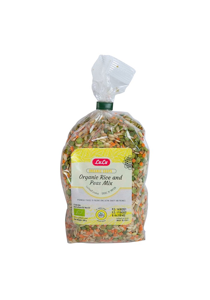 Organic Rice And Peas Mix