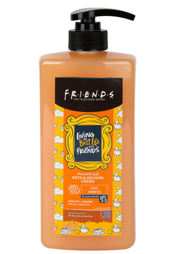 Friends Papaya Bath & Shower Cream