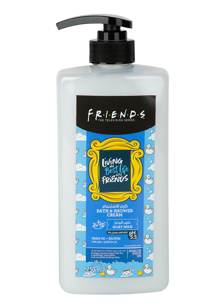 Friends Goat Milk Bath & Shower Cream