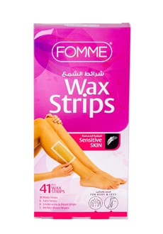 Fomme Sensitive Skin Wax Strips For Body & Legs