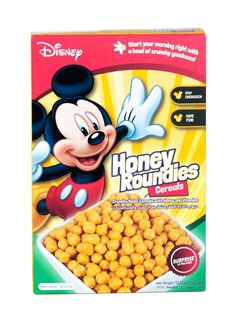 Disney Honey Roundies Cereals